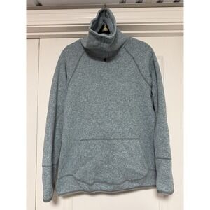 Eastern Mountain Sports, Women's Cowl Neck Pull Over, Size Medium, Blue